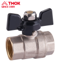 Ball valve manufacturer in china Female*Female thread butterfly handle with cheap price for water use